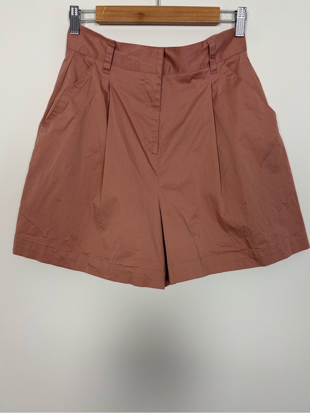 Danielle Bernstein Poplin Shorts Sz 8